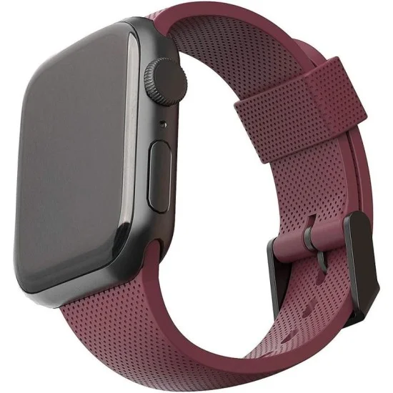 Uag Apple Watch 42/44/45Mm/Ultra Dot Silicone Strap - Aubergine